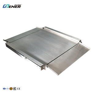 농업 작물 계량을위한 3 톤 스테인레스 스틸 전자 플랫폼 계량 스케일 바닥 규모 - Product Image 2