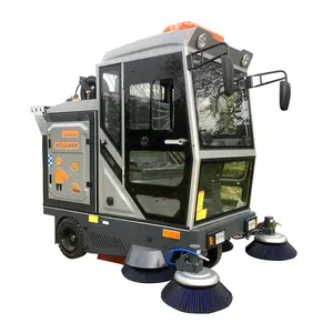 Electric Street Sweeper 2000mm Road Vacuum Cleaner Sweeping Machine