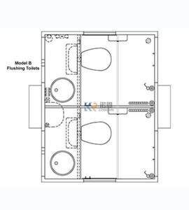 รถห้องน้ำเคลื่อนที่พร้อมฝักบัวอาบน้ำแบบวีไอพี - Product Image 4