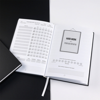 Nouveau design, journal de fitness personnalisé, carnets de voyage à couverture rigide, agenda professionnel, carnet de travail de haute qualité