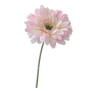 Flores Artificiales de Gerbera, Tallo Individual, Poliéster y Seda, Decoración para el Hogar, Accesorios para Fotografía de Bodas, Blanco, Rosa, Amarillo, Rojo - Product Image 5