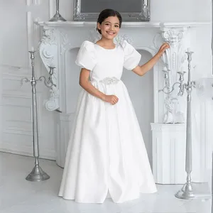<span class=keywords><strong>Vestidos</strong></span> <span class=keywords><strong>de</strong></span> flores para niñas <span class=keywords><strong>2023</strong></span> cumpleaños niños <span class=keywords><strong>Primera</strong></span> Comunión escote en V mangas cortas apliques <span class=keywords><strong>vestidos</strong></span> <span class=keywords><strong>de</strong></span> baile arco boda - Product Image 2