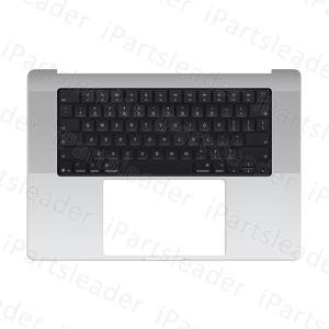 Vente en gros pour <span class=keywords><strong>Apple</strong></span> Macbook Pro 16" A3428 A3429 M5 Topcase avec clavier US/UK/<span class=keywords><strong>FR</strong></span>/DE/SP/DK/NL Couleur Argent/Noir spatial Année 2026 - Product Image 5