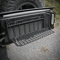 Maiker-panneau d'extension arrière multifonctionnel pour Jeep Wrangler JK/JL, accessoires d'extérieur