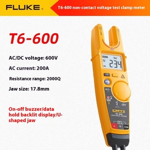 มัลติมิเตอร์แบบหนีบ OEM รุ่น F317/319/381 ความแม่นยำสูง สำหรับเครื่องมือทดสอบ ค่า True Effective Value - Product Image 4