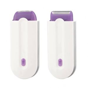 Épilateur électrique intelligent pour femmes à lumière bleue, rasoir rotatif automatique pour le visage, les jambes et les lèvres - Product Image 3