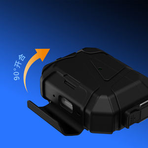 Étui de protection robuste en TPU antichoc avec support de téléphone à loquet de sécurité pour <span class=keywords><strong>Airpods</strong></span> Pro 3 - Product Image 3