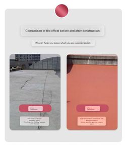 Red Rubber Waterproof Paint Liquid Membrane Shower Room Basemet Roofing Waterproof Coating Colorful Elastic <b>Polymer</b> - Product Image 6
