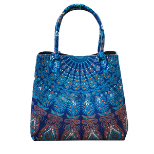 กระเป๋าถือเปิดปิดลายแมนดาลา - Product Image 1