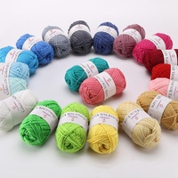 High Quality Dyed Soft Multicolor Hand Knitting 100% Polyester Yarn for Crochet Sweater
