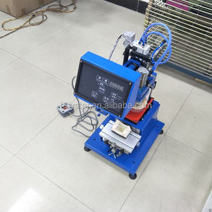 Imprimante de tampon de bouteille de parfum d'ampoule de logo de stylo de 1 couleur Tampografia Machine d'impression de tampon de tampographie - Product Image 5