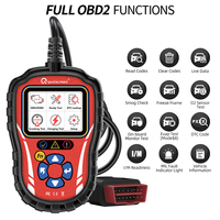 Lector de Códigos OBD Automotriz Profesional, Herramientas de Diagnóstico para Todos los Autos con Protocolo OBDII CAN, Voltaje Universal 8V-18V, Gran Venta