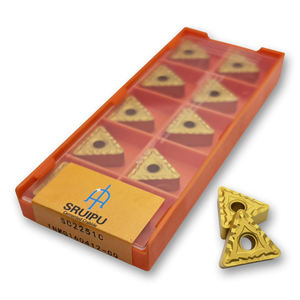 原装 TNMG160404-CQ TNMG160408-CQ TNMG160412-CQ 数控车床切削机床车刀硬质合金刀片，适用于钢件加工 - Product Image 3