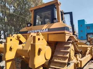 Bulldozer CAT D8R bekas Kondisi Bagus Caterpillar asli buler tangan kedua <span class=keywords><strong>Dozer</strong></span> dengan mesin inti komponen pompa Motor