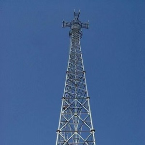 Torre Monopolar de Acero Tubular Q355B Personalizada, Poste de Antena de Tubo Único, Accesorios de Montaje para Estaciones de Transmisión de TV y Radio - Product Image 2