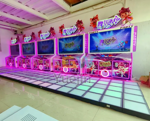 Máquina <span class=keywords><strong>de</strong></span> juego con Sensor <span class=keywords><strong>de</strong></span> movimiento comercial para niños Yuejin, escenario Grande, fiesta, baile, <span class=keywords><strong>entretenimiento</strong></span> electrónico que funciona con monedas - Product Image 4