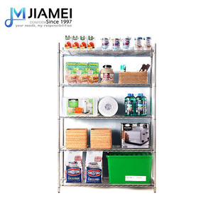JIAMEI heavy duty home storage & organization display tall wire shelving