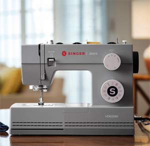 Máquina de Coser Eléctrica <span class=keywords><strong>SINGER</strong></span> 6335M, Multifuncional, de Escritorio, <span class=keywords><strong>para</strong></span> el Hogar, con Estructura Metálica Resistente, Enhebrado Automático - Product Image 1