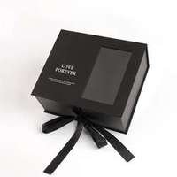 Boîte à fleurs en carton de luxe Unique avec Logo personnalisé, société d'emballage de fenêtre en PVC pour cadeau Floral, vente en gros