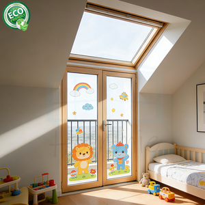 Porte d'entrée principale en aluminium sur mesure de nouvelle conception, utilisée pour les maisons de luxe européennes, porte en aluminium et verre - Product Image 4