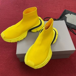 High-top comfortable breathable <b>socks</b> shoes High-quality Men's Women's sports casual shoes Outdoor Running Walking Style Shoes - Product Image 1