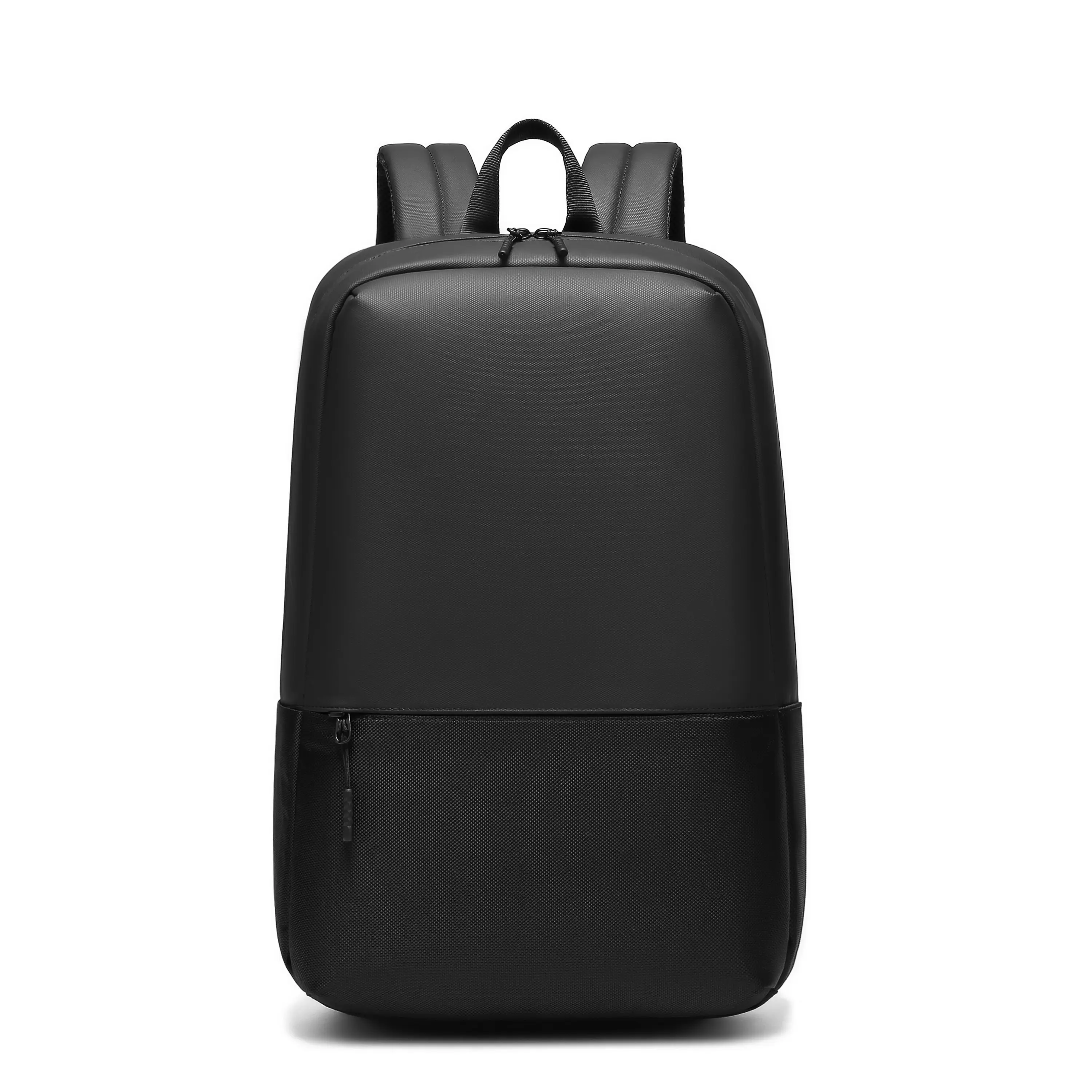 Individueller schwarzer Smart-Laptop-Rucksack langlebig lässig leicht Rucksack wasserdichte Computertasche für Herren
