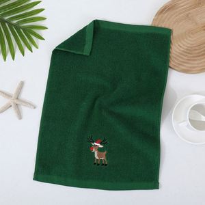 Serviette de Noël pour enfants en gros avec logo personnalisé, serviette cadeau de forme festive - Product Image 5