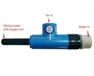 La bolla d'aria aggiunge l'ugello di aerazione della pompa venturi A3 dell'iniettore venturi dell'ossigeno dell'acqua