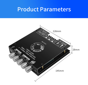 Zk Ht21 Tda7498e Tương Thích 5.0 Khuếch Đại Board 160W * 2 + 220W 2.1 Kênh Power Amp treble Bass Điều Khiển Âm Lượng Loa - Product Image 4