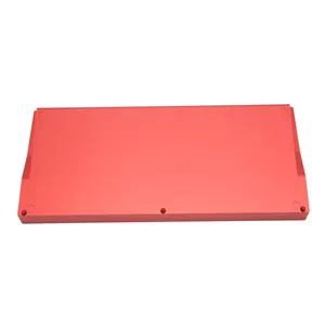 Produttori di parti in alluminio anodizzato rosso custodia per tastiera meccanica CNC personalizzata custodia per tastiera 87%