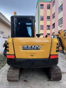 รถขุดขนาดเล็กมือสอง Sany SY60C ประหยัดน้ำมัน ระบบไฮดรอลิกแบบตรวจจับแรงกดที่มั่นคง  รองรับน้ำหนักได้ดี  พร้อมรางตีนตะขาบที่ทนทานต่อการสึกหรอ - Product Image 6