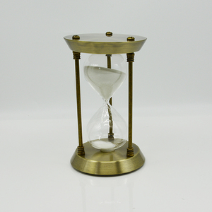Reloj <span class=keywords><strong>de</strong></span> Arena <span class=keywords><strong>de</strong></span> <span class=keywords><strong>15</strong></span> <span class=keywords><strong>Minutos</strong></span>, Hecho a Mano, Ecológico, <span class=keywords><strong>de</strong></span> Latón, <span class=keywords><strong>de</strong></span> Lujo, para Decoración Moderna del Hogar, Ideal como Regalo o Recuerdo - Product Image 3
