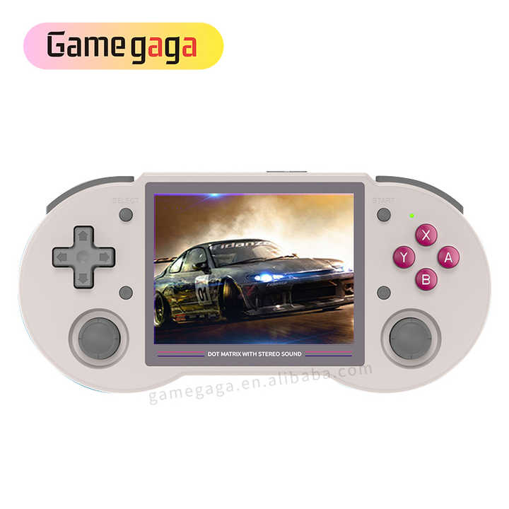 L Anbernic RG353PS Handheld Game Players 3.5Inch IPS Screen 64GB 