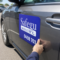 Autocollant magnétique personnalisé imprimé UV résistant aux intempéries Panneau magnétique personnalisé pour voitures et camions Autocollants de voiture