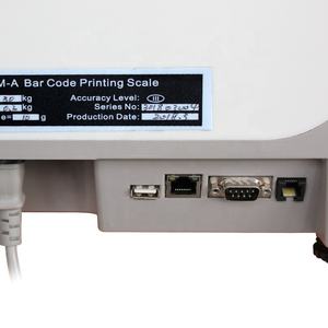 30kg TM-A Series Electronic Barcode Label Printing <strong>Scales</strong> With Receipt Printer and Pole - Product Image 5