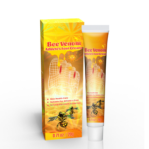 Krim Perawatan Kaki Berbahan Sengat Lebah Grosir - Formula Alami Antijamur untuk Mengatasi Kaki Atlet, Kesehatan Kulit, Tersedia OEM - Product Image 1