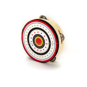 Ensemble d'instruments de musique pour tout-petits jouet tambourin en bois pour enfants percussion <span class=keywords><strong>tambour</strong></span> main cloche musicien Montessori activité sensorielle - Product Image 1