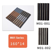 Panel Dinding Interior 3D Cladding Akustik PVC Kamar Mandi Dekoratif Desain Kedap Suara Modern Dekorasi Tahan Api Rumah Tangga