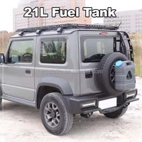 Réservoir d'eau auxiliaire modulaire de 21 L à monter sur roue de secours, très vendu, pour accessoires Suzuki Jimny JB64 JB74