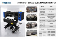 Imprimante à sublimation thermique de 70 cm, 27 pouces, tête d'impression I3200 XP600, machine d'impression jet d'encre pour transfert thermique sur tissu textile