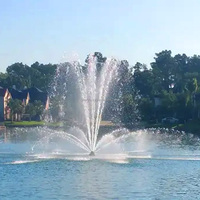 Fuente Flotante DEWY para Exteriores, Fuente Danzante, Fuente Musical Dinámica para Diseño de Escenas Acuáticas en Lagos y Estanques