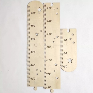 INS-Regla nórdica para medir la altura de la habitación de los niños, regla colgante de <span class=keywords><strong>madera</strong></span> para medir la altura de la habitación de los bebés - Product Image 4