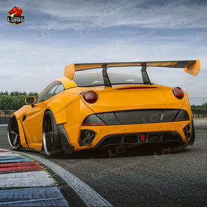 Kit de carrocería a <span class=keywords><strong>precio</strong></span> de fábrica para <span class=keywords><strong>Ferrari</strong></span> <span class=keywords><strong>California</strong></span> Upgrade a SD Wide Style Dry Carbon Fiber Front Lip Difusores traseros Kit de carrocería ancha - Product Image 5