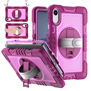 360 chống sốc <span class=keywords><strong>Silicone</strong></span> trường hợp đối với Redmi Pad 2 2025 11 inch fundas <span class=keywords><strong>Tablet</strong></span> Bìa Trường hợp với Crossbody dây đeo - Product Image 6