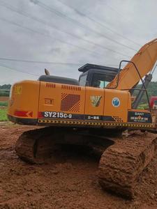 Marque chinoise d'occasion sany 215c-9 pas cher en chine, pelle sur chenilles bonne apparence propre avec haute qualité - Product Image 4