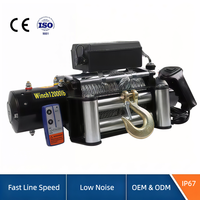 Treuille électrique 4x4 à commande à distance, 12V 24V DC, avec frein automatique, anti-dérapant et anti-saut, pour le sauvetage tout-terrain – Vente directe usine