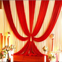 Rideau de fond de scène de luxe XinLan pour mariage, draperie multicolore pour cérémonie de mariage, décoration d'événements hôteliers