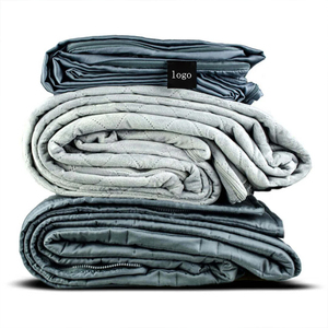 <span class=keywords><strong>Couverture</strong></span> lestée pour adultes, housse amovible en bambou pour <span class=keywords><strong>couverture</strong></span> lourde rafraîchissante, idéale pour les personnes qui ont chaud la nuit. - Product Image 6