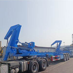 رافعة 3 محاور جديدة ومعملة شاحنة 20 قدم 40 قدم نصف مقطورة للبيع - Product Image 1