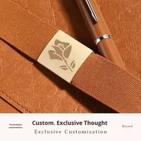 Carnet en papier Dupont, écologique, couverture souple, sangle, célébrité d'Internet, luxe léger, 100 feuilles, coffret cadeau personnalisé